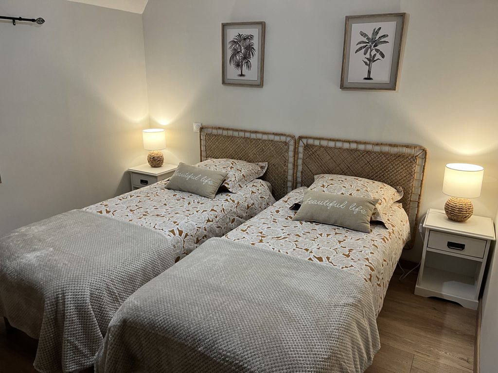 Chambre enfants du gîte Ker Zélia à Cruguel